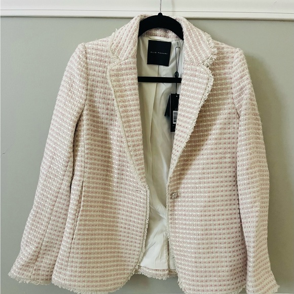 NEW Elie Tahari Tweed Blazer - Picture 8 of 10